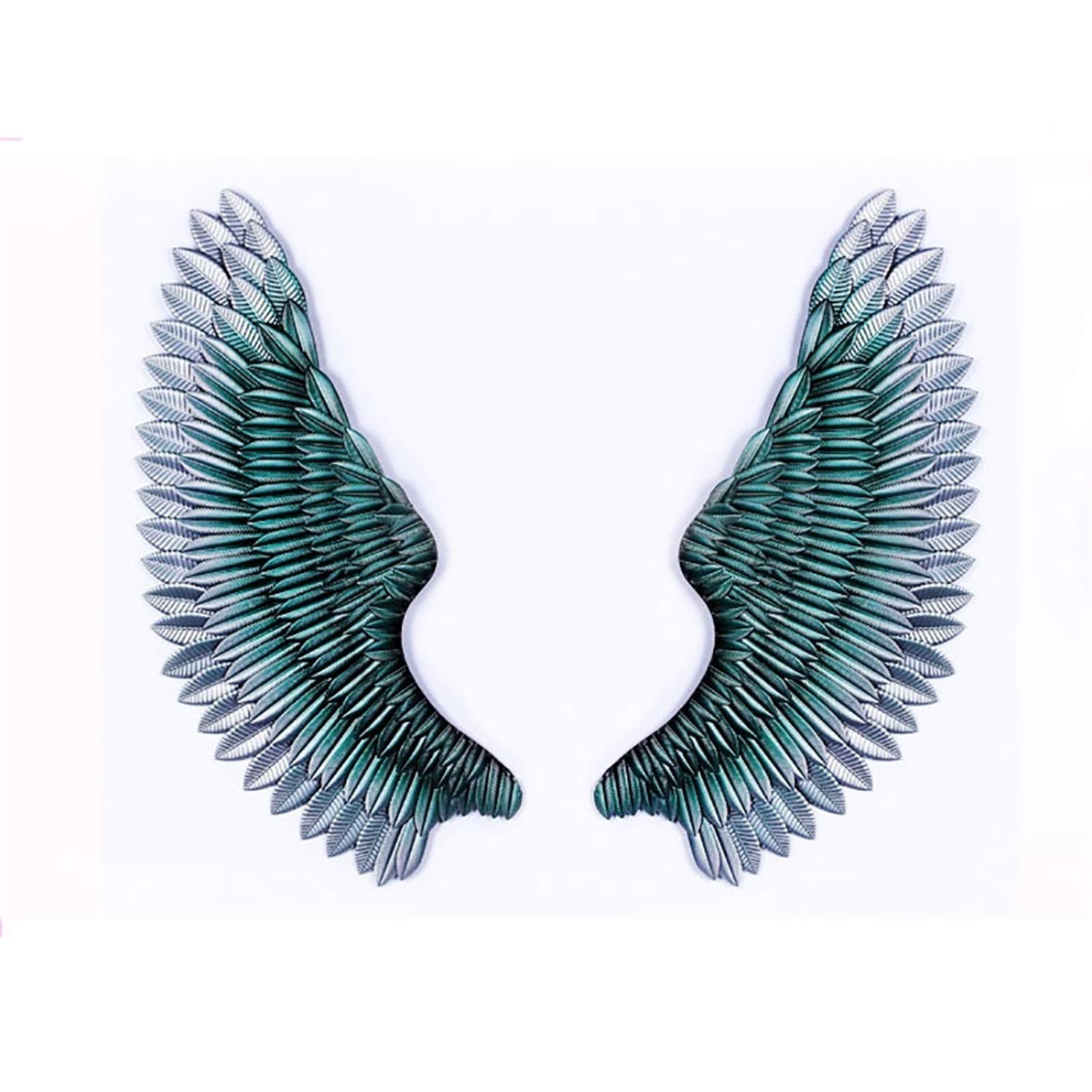 Amazon｜鉄の天使の翼の芸術の壁の装飾、ビンテージスタイルの壁の彫刻